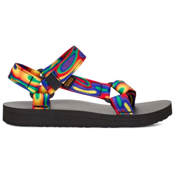 Teva - Original Universal Rainbow - Sandalen Gr 13M/15W;3M/5W;4M/6W;5M/7W schwarz von Teva