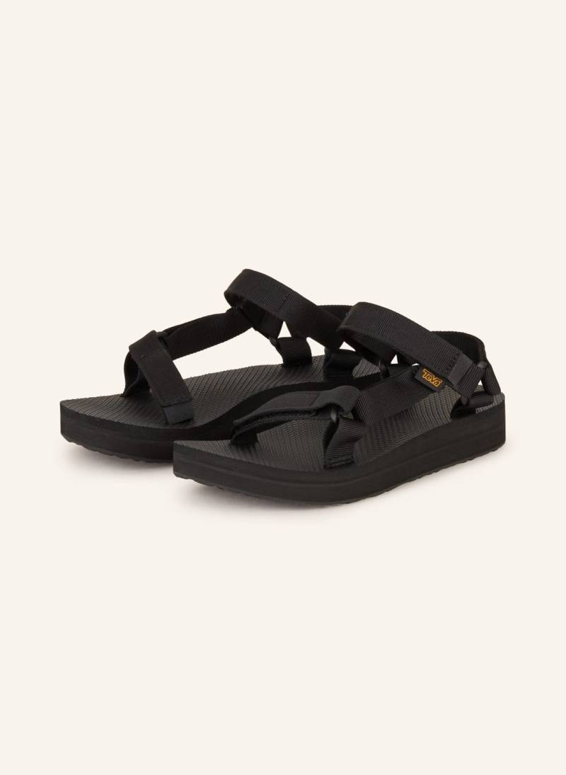 Teva Sandalen Midform Universal schwarz von Teva