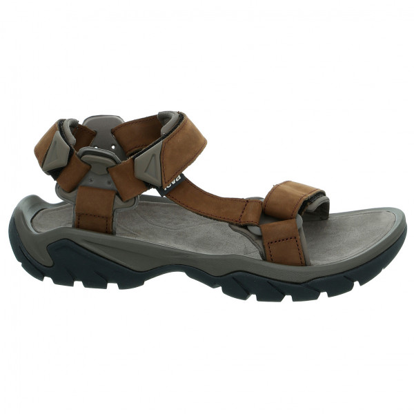 Teva - Terra Fi 5 Universal Leather - Sandalen Gr 10;11;12;13;14;8;9 braun/schwarz von Teva