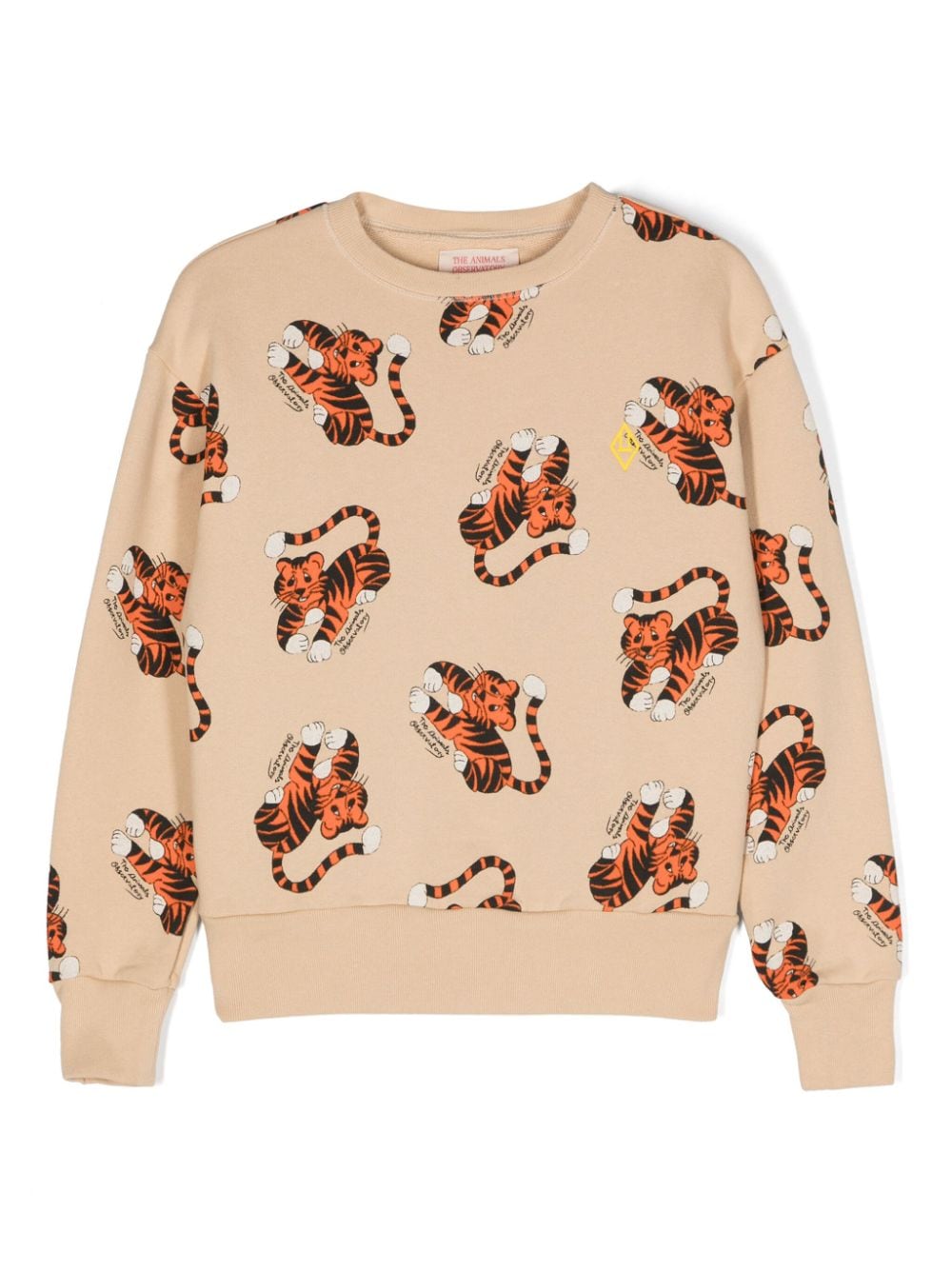 The Animals Observatory Bear cotton sweatshirt - Neutrals von The Animals Observatory