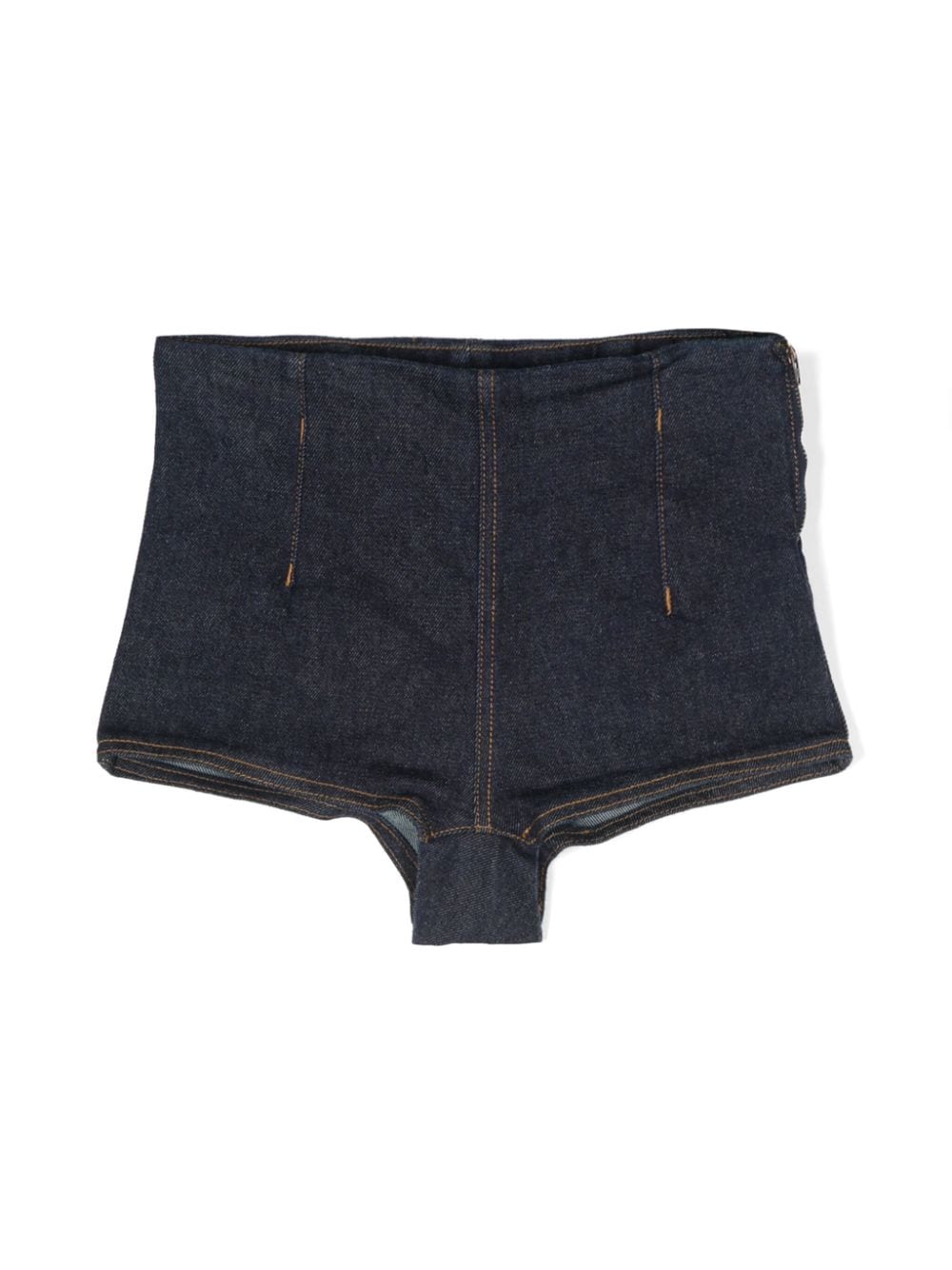 The Animals Observatory Clam denim shorts - Blue von The Animals Observatory