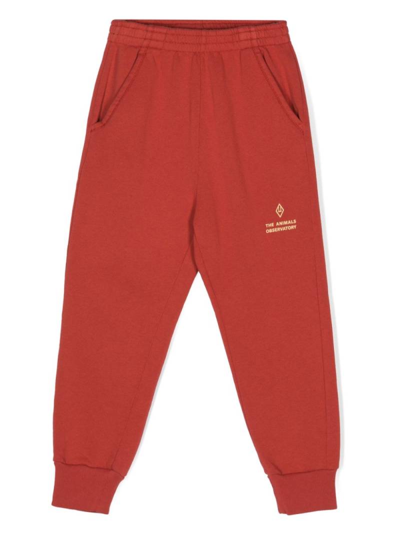 The Animals Observatory Draco track pants - Red von The Animals Observatory