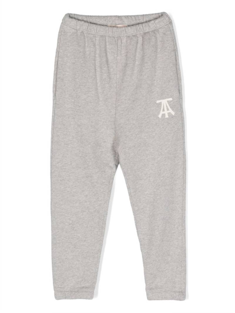 The Animals Observatory Dromedary logo-print track pants - Grey von The Animals Observatory