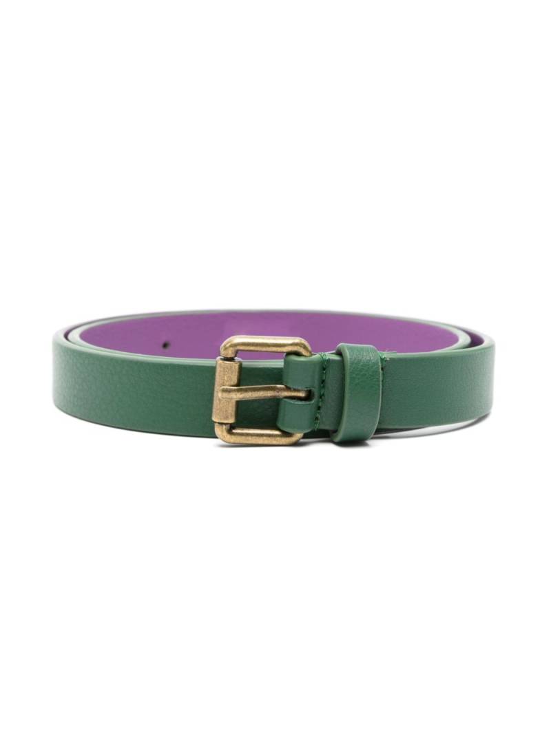 The Animals Observatory Ibis leather belt - Green von The Animals Observatory