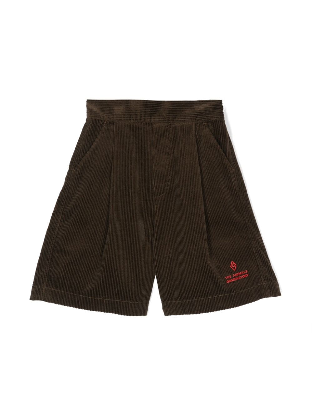 The Animals Observatory Monkey corduroy shorts - Brown von The Animals Observatory