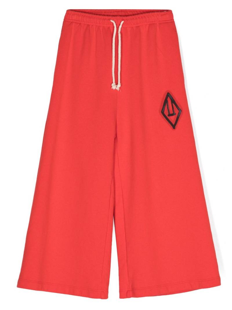 The Animals Observatory Platypus cotton track pants - Red von The Animals Observatory