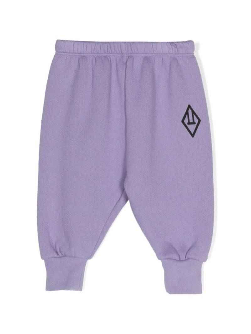 The Animals Observatory Sloth jersey track pants - Purple von The Animals Observatory