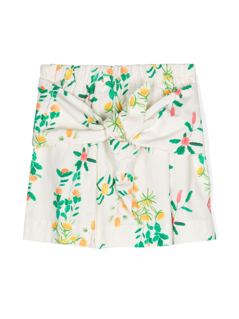 The Animals Observatory Swan floral-print skirt - White von The Animals Observatory