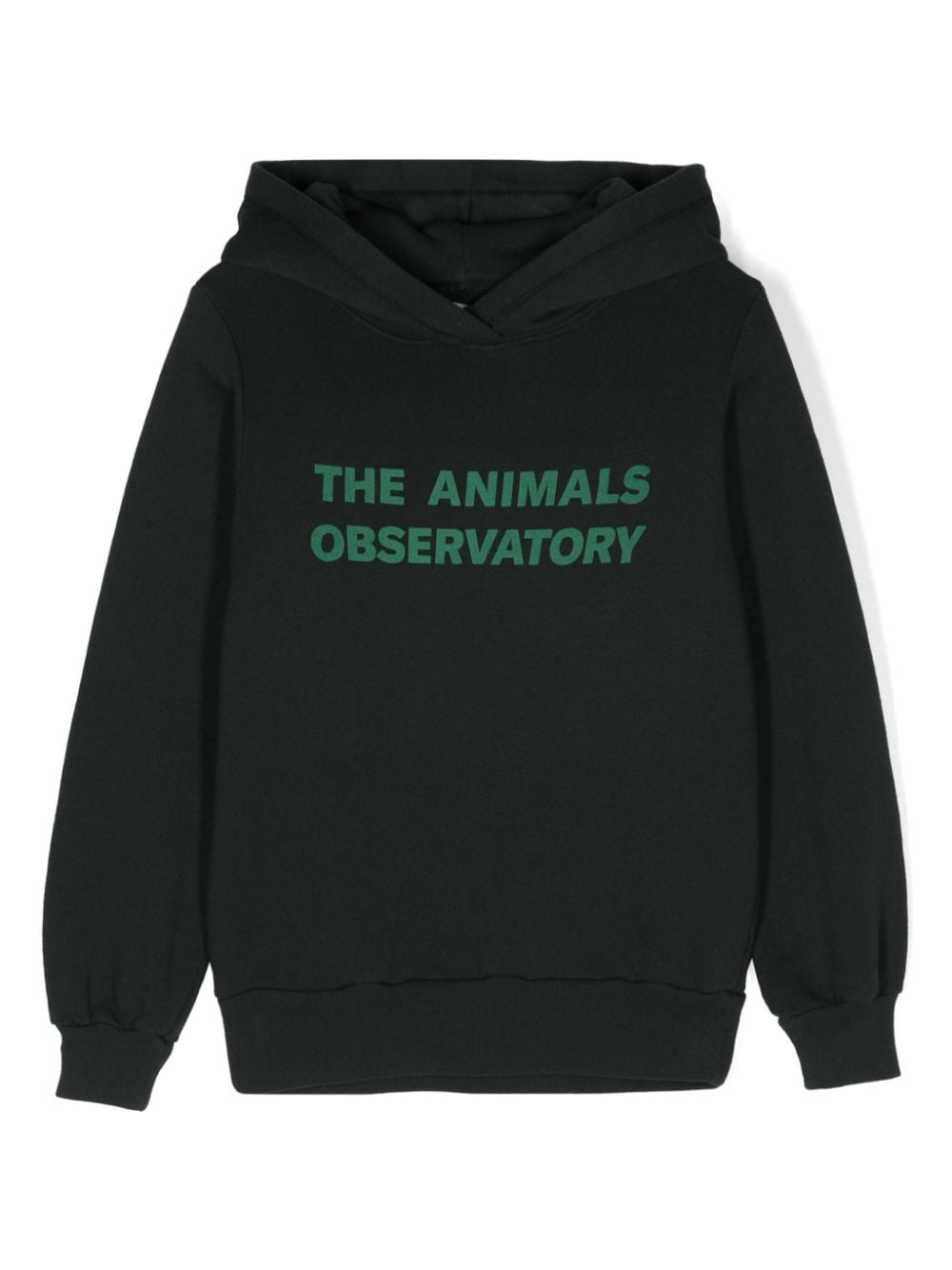 The Animals Observatory Taurus cotton hoodie - Green von The Animals Observatory