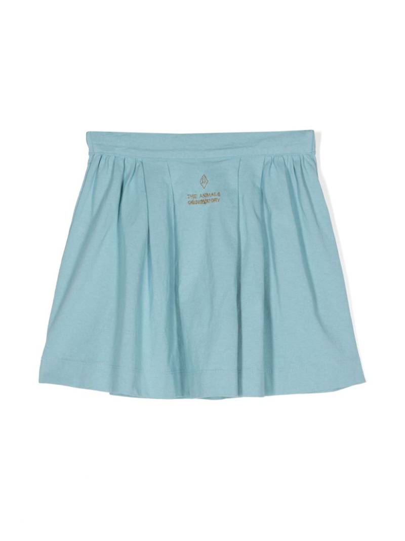 The Animals Observatory Turkey track skirt - Blue von The Animals Observatory