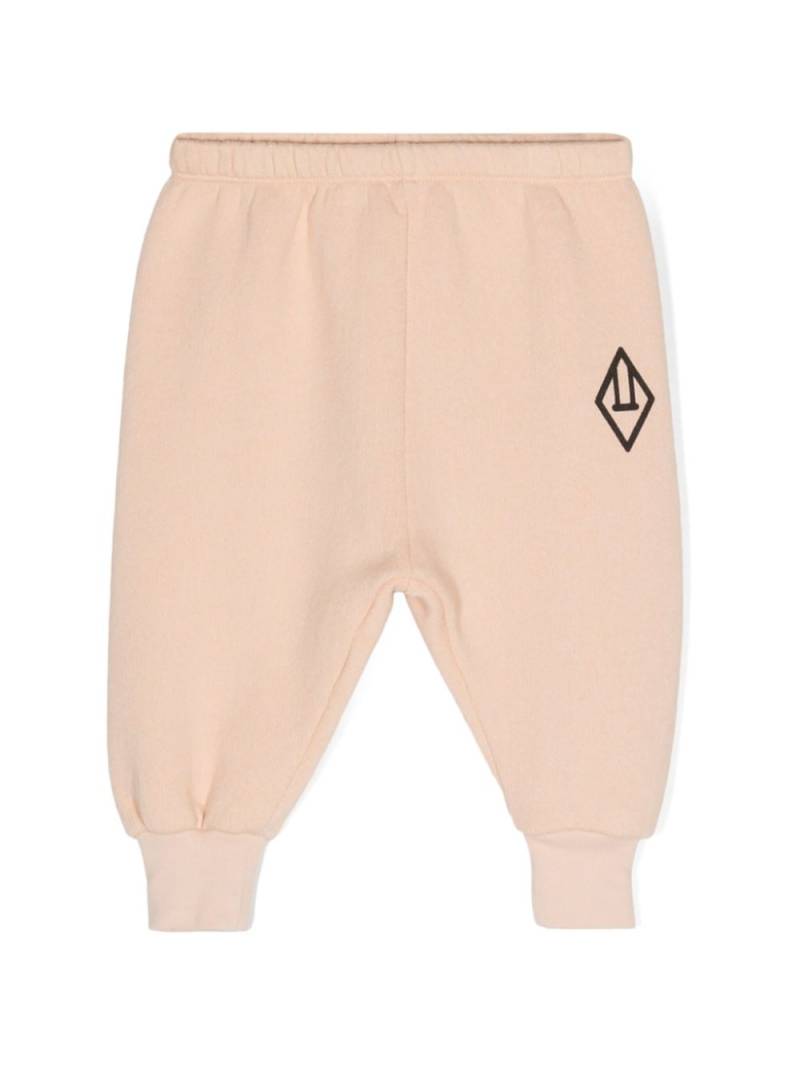 The Animals Observatory logo-print jersey track pants - Pink von The Animals Observatory