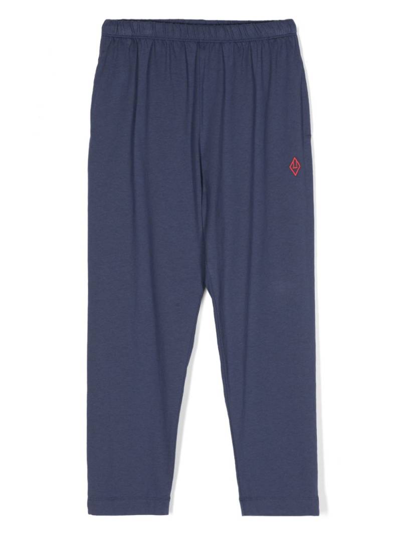 The Animals Observatory organic cotton track pants - Blue von The Animals Observatory