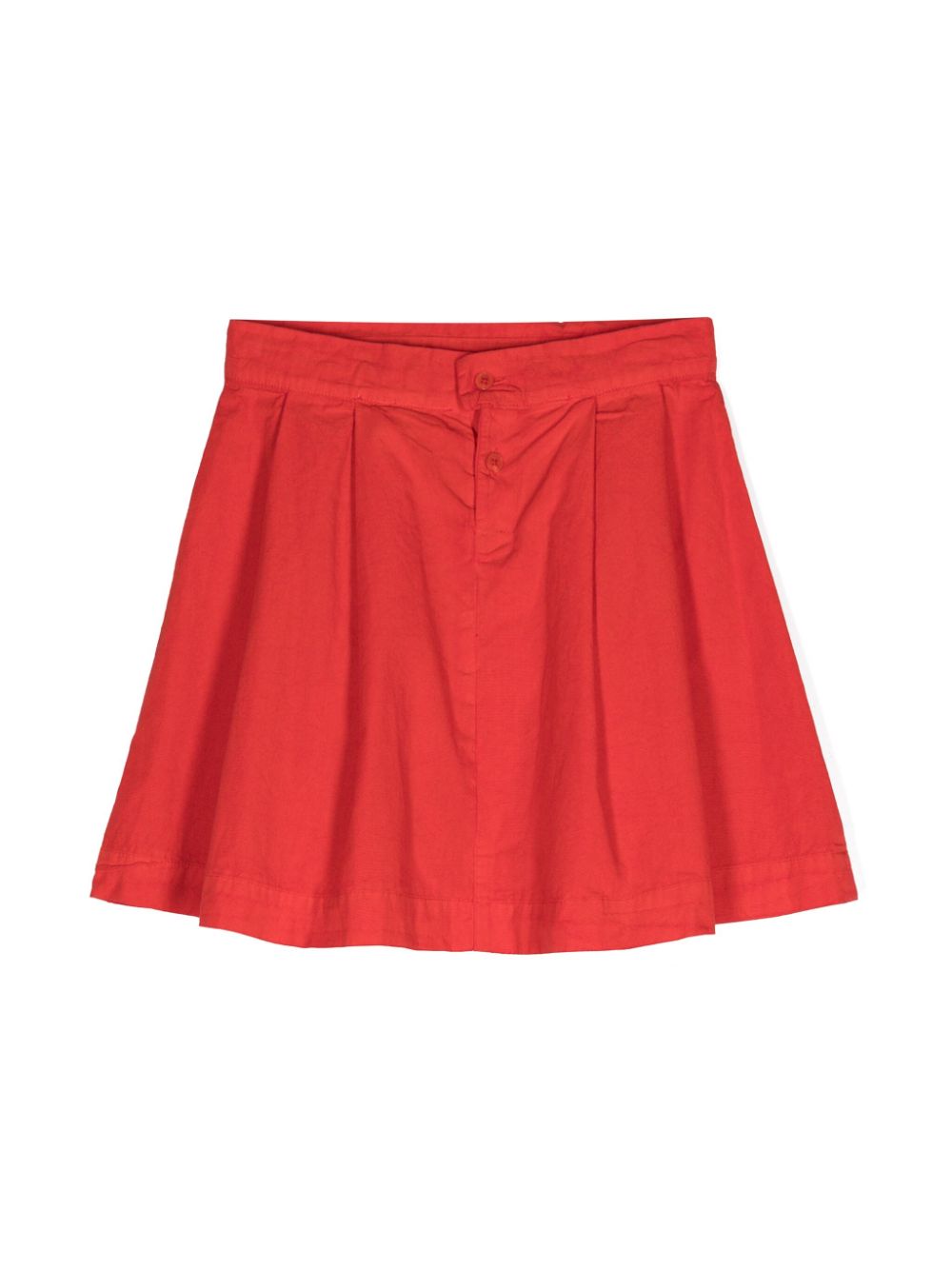 The Animals Observatory pleated mini skirt - Red von The Animals Observatory