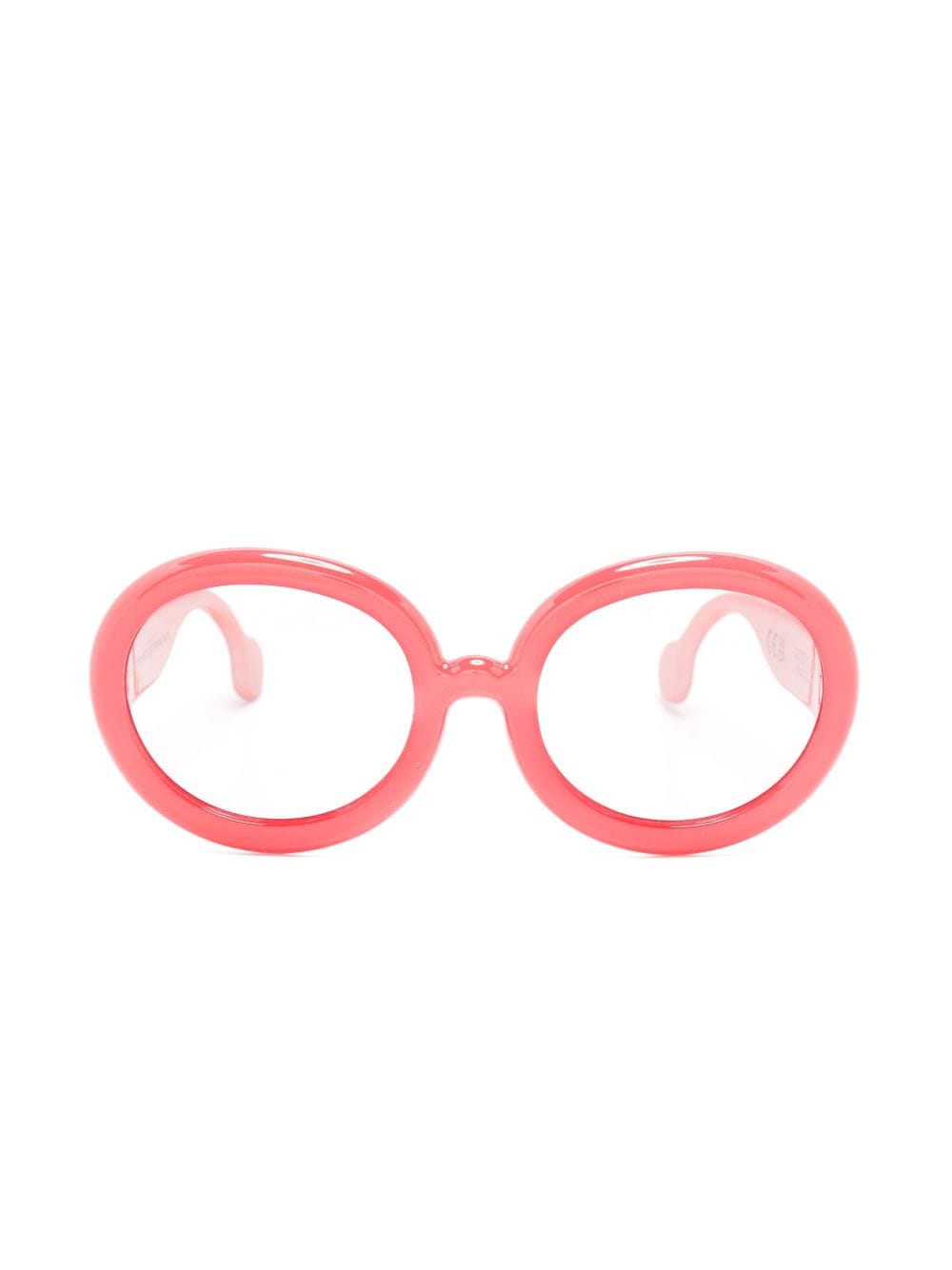 The Animals Observatory round-frame tinted sunglasses - Pink von The Animals Observatory