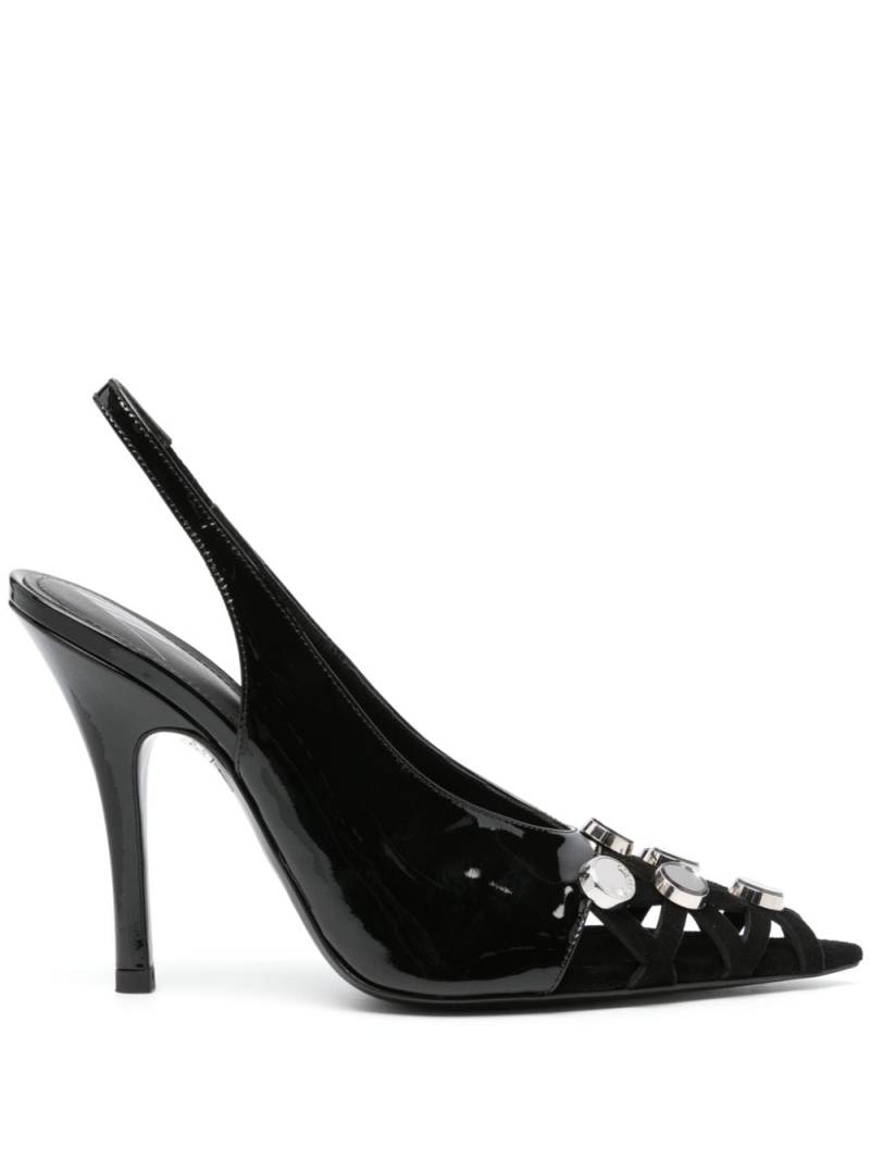 The Attico 110mm Fiona pumps - Black von The Attico