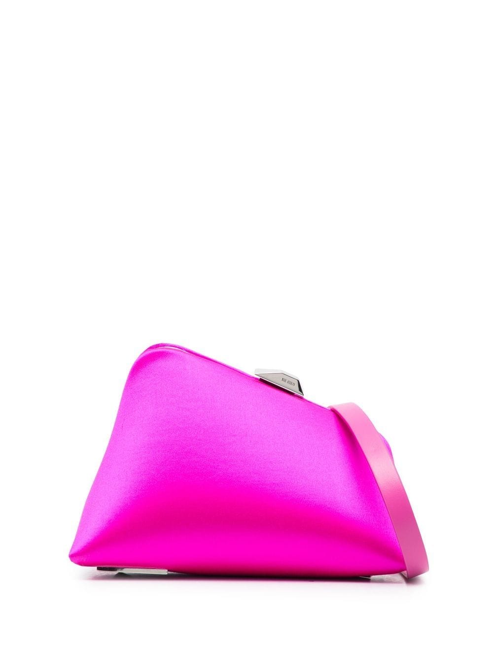 The Attico 8.30pm logo-print clutch bag - Pink von The Attico