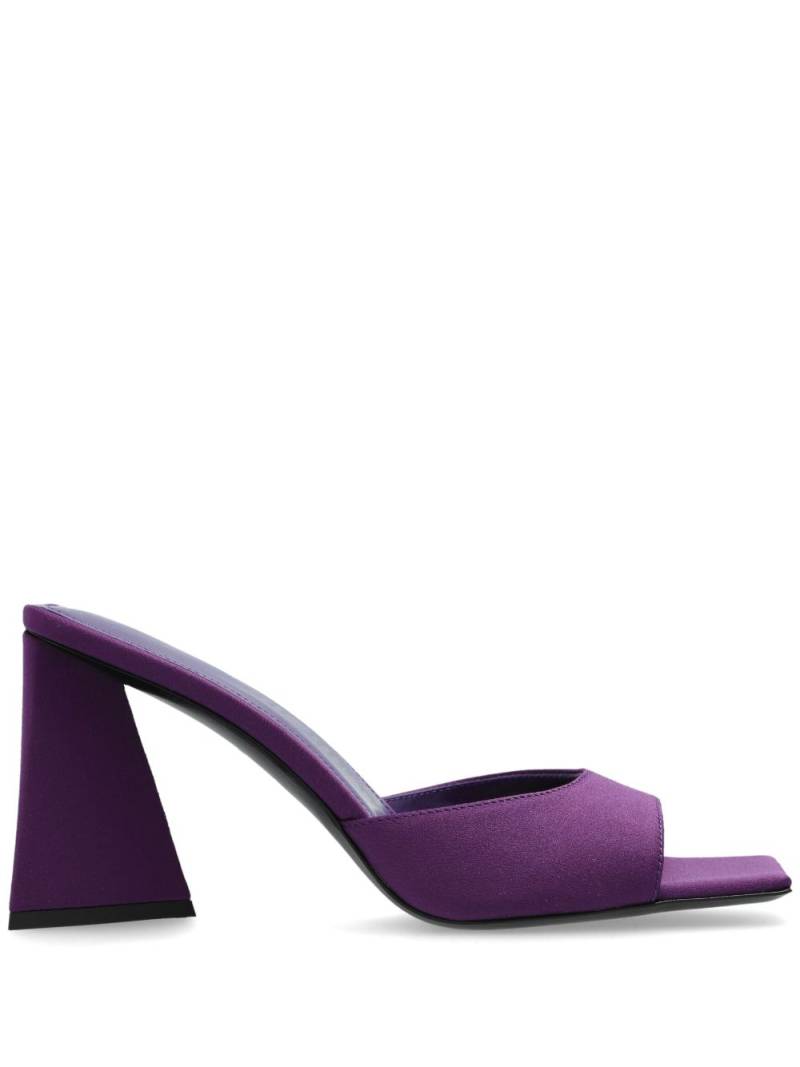 The Attico 85mm Devon mules - Purple von The Attico