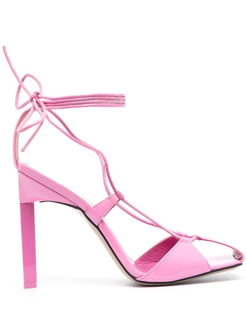 The Attico Adele 105mm sandals - Pink von The Attico