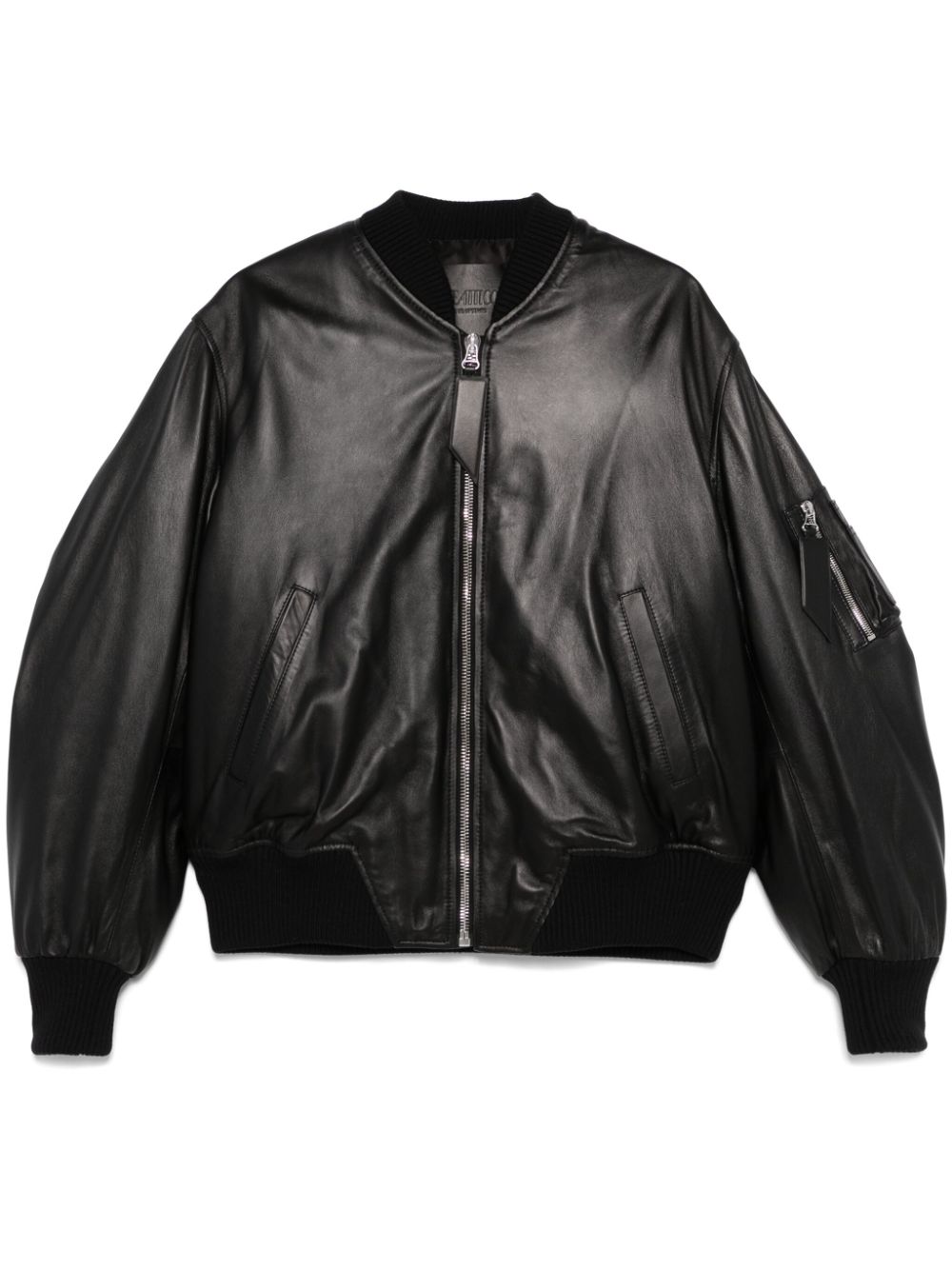 The Attico Anja bomber jacket - Black von The Attico