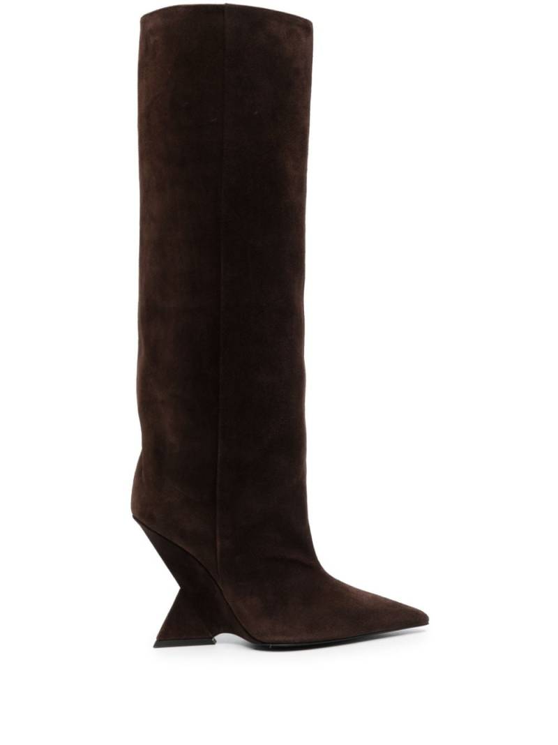 The Attico Cheope knee-high boots - Brown von The Attico