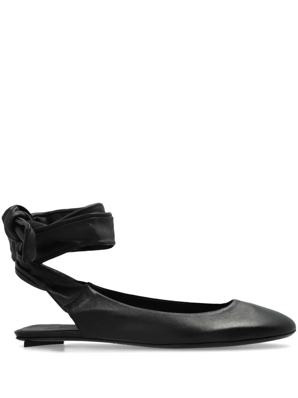 The Attico Cloe ballet flats - Black von The Attico