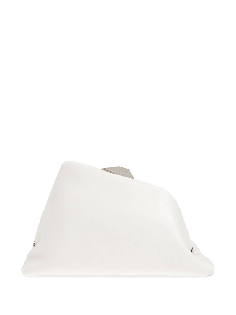 The Attico Day Off clutch bag - White von The Attico