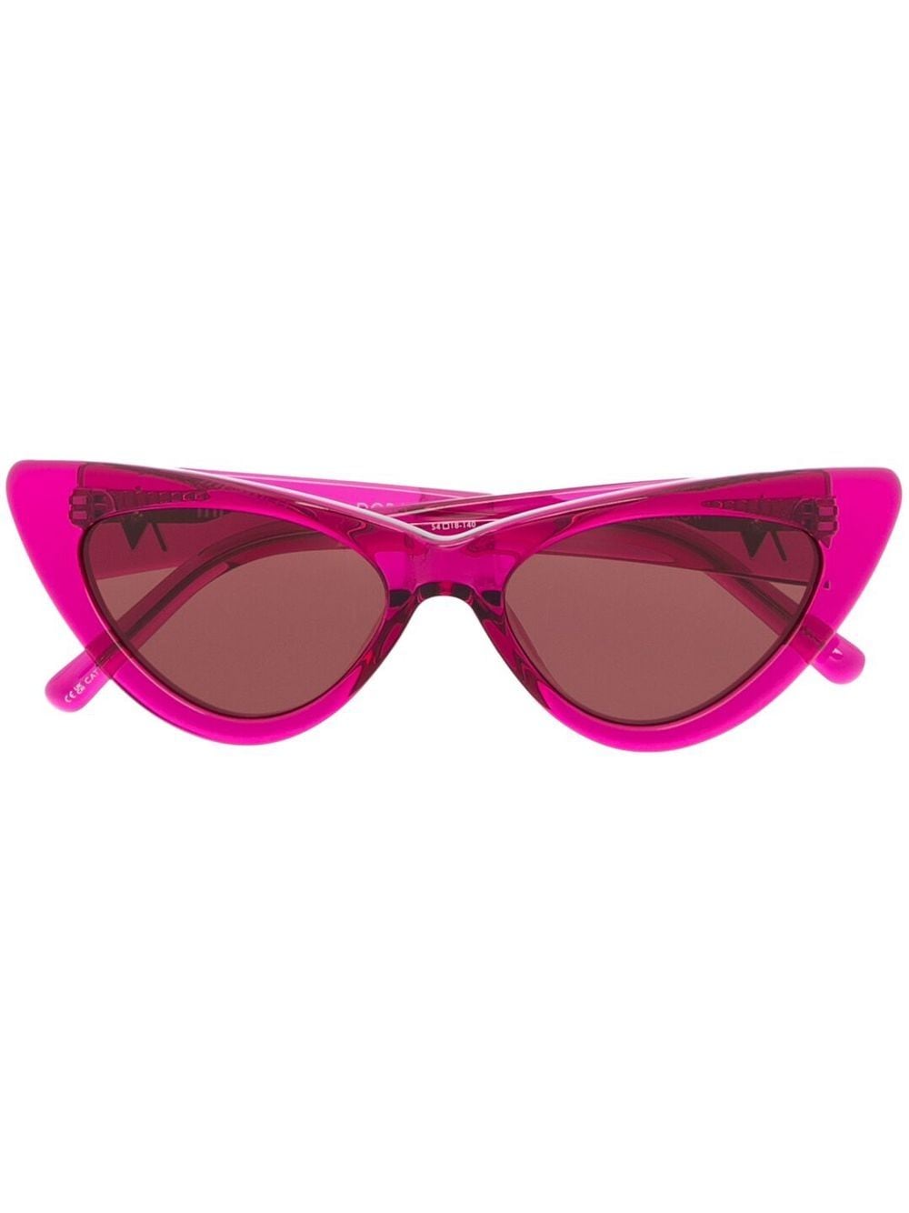The Attico Dora cat-eye sunglasses - Pink von The Attico