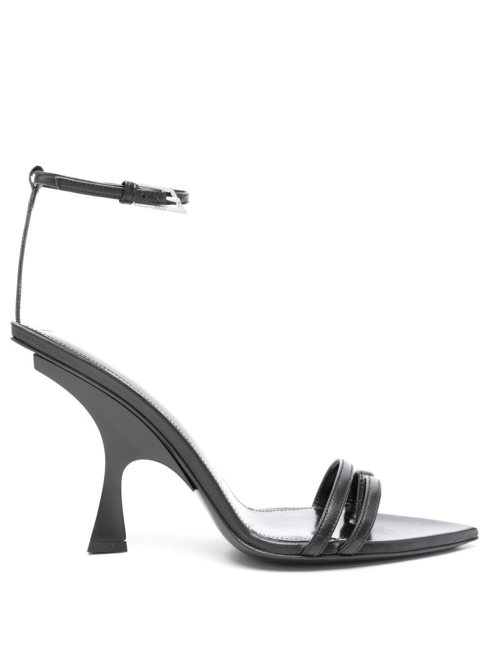 The Attico 95mm Ester sandals - Black von The Attico