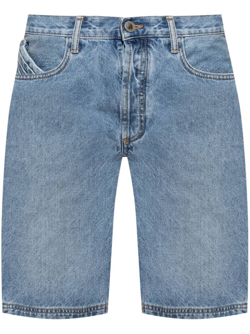 The Attico Eugenia denim shorts - Blue von The Attico