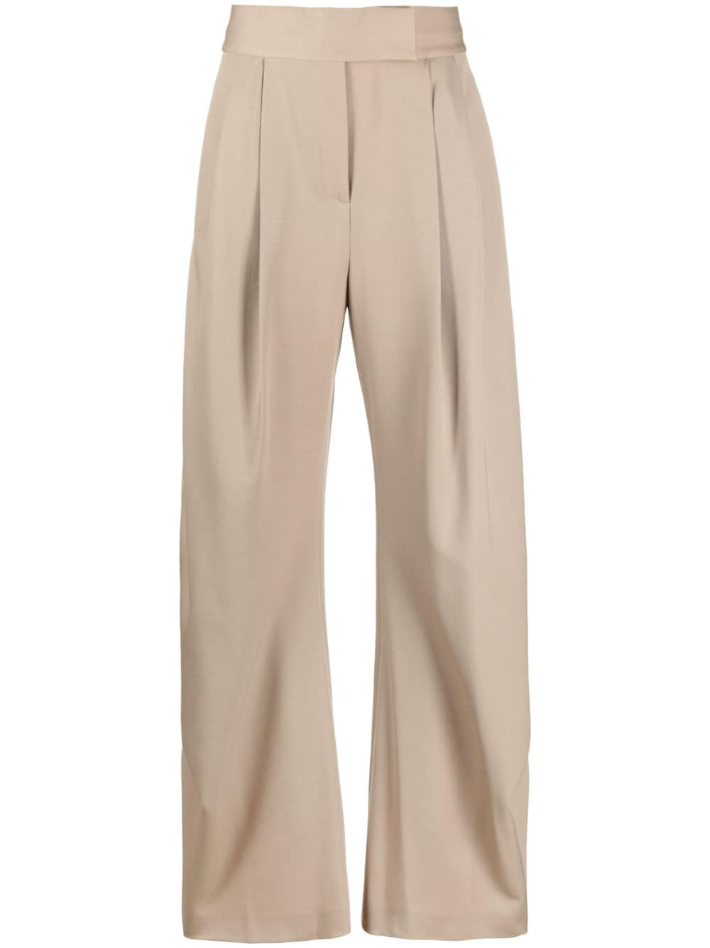 The Attico Gary virgin-wool trousers - Brown von The Attico