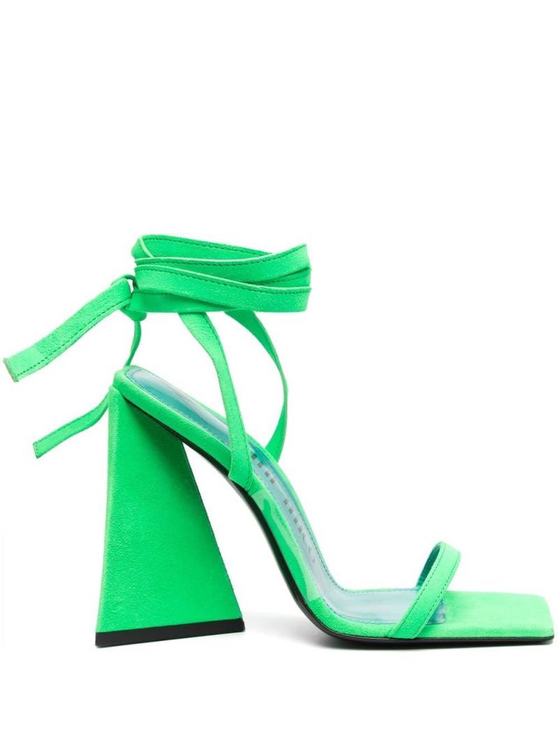 The Attico Isa open-toe sandals - Green von The Attico