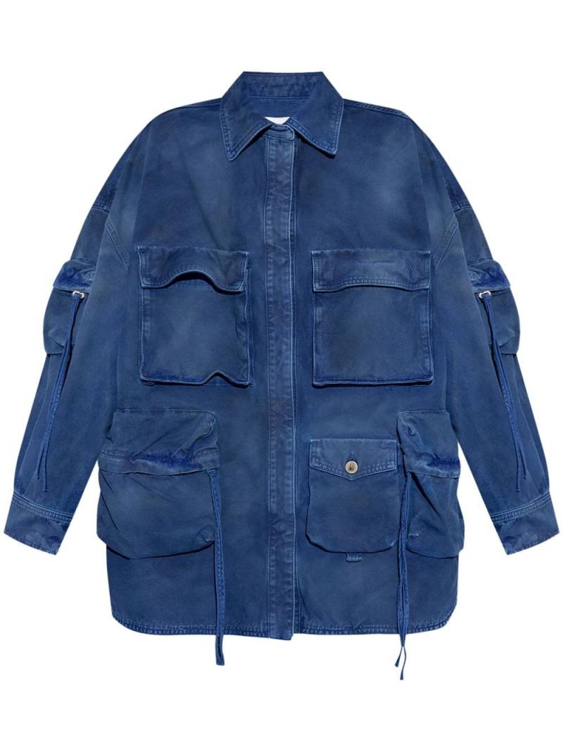 The Attico Oversized Denim Jacket - Blue von The Attico