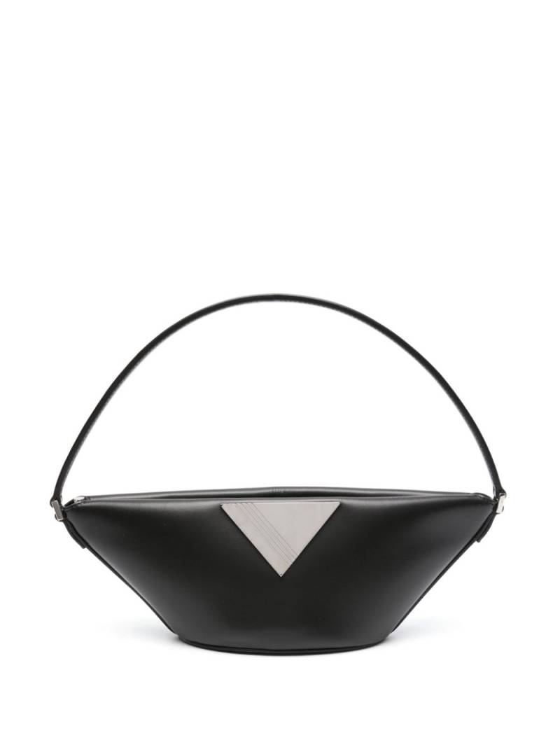 The Attico Piccola leather shoulder bag - Black von The Attico