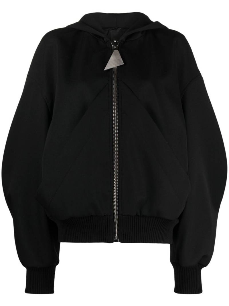 The Attico hooded bomber jacket - Black von The Attico