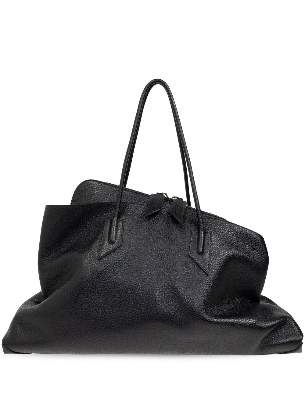 The Attico large La Passeggiata tote bag - Black von The Attico