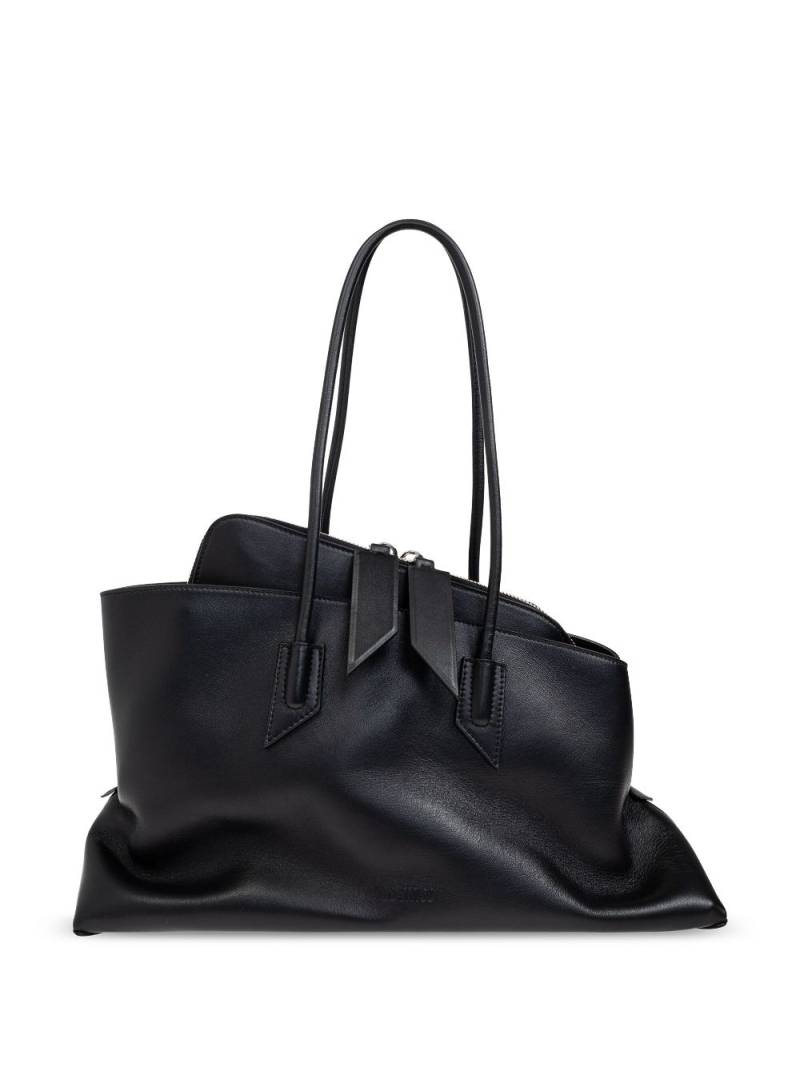 The Attico medium La Passeggiata shoulder bag - Black von The Attico