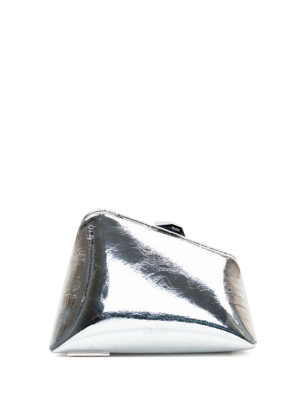 The Attico mini Midnight clutch bag - Silver von The Attico