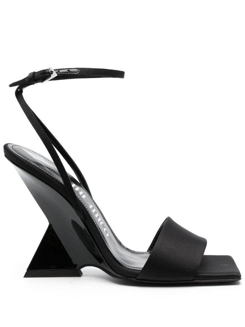 The Attico Cheope 105mm sandals - Black von The Attico