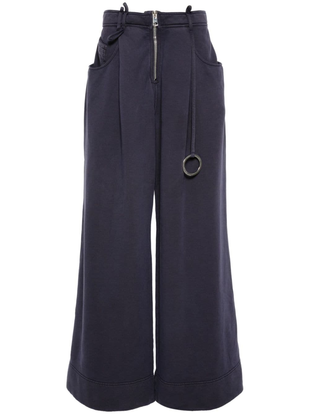 The Attico ring-detail trousers - Purple von The Attico