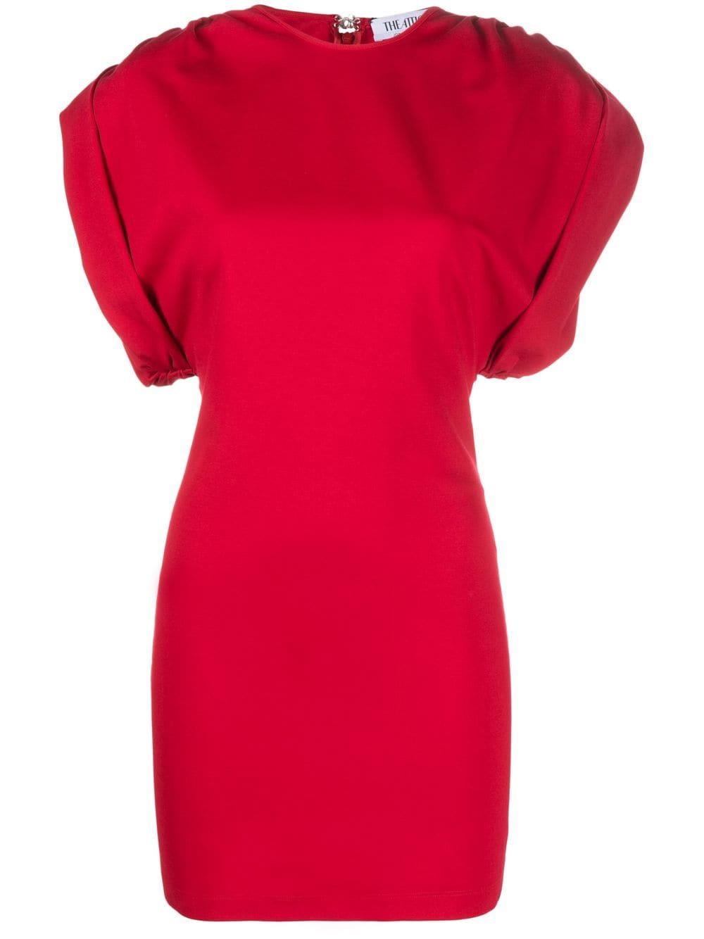 The Attico short-sleeve mini dress - Red von The Attico
