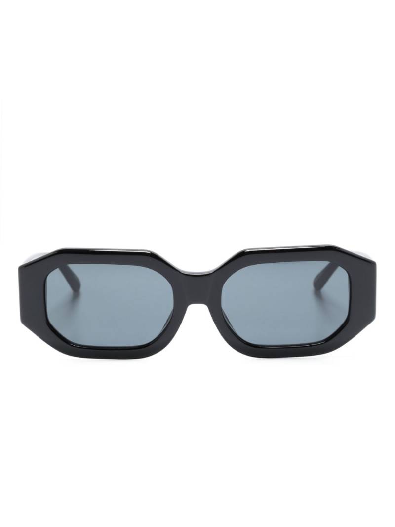 Linda Farrow x The Attico Blake geometric sunglasses - Black von Linda Farrow