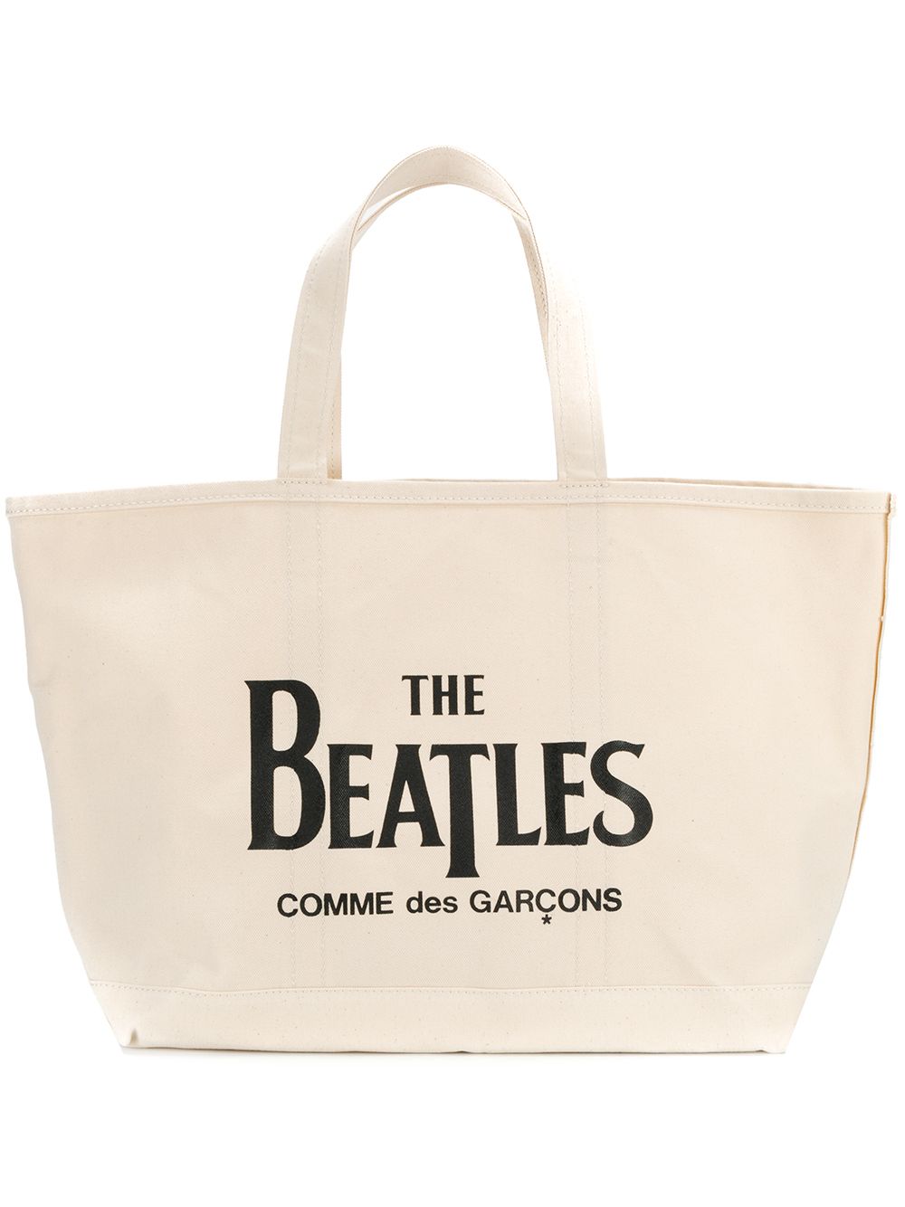 The Beatles X Comme Des Garçons Beatles tote bag - Neutrals von The Beatles X Comme Des Garçons