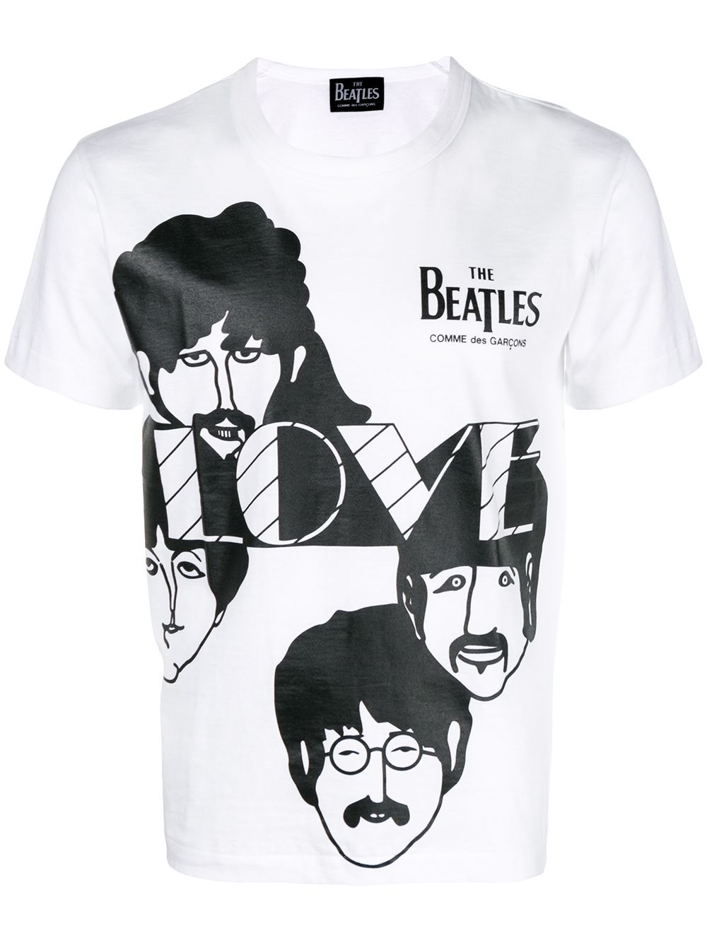 The Beatles X Comme Des Garçons The Beatles T-shirt - White von The Beatles X Comme Des Garçons