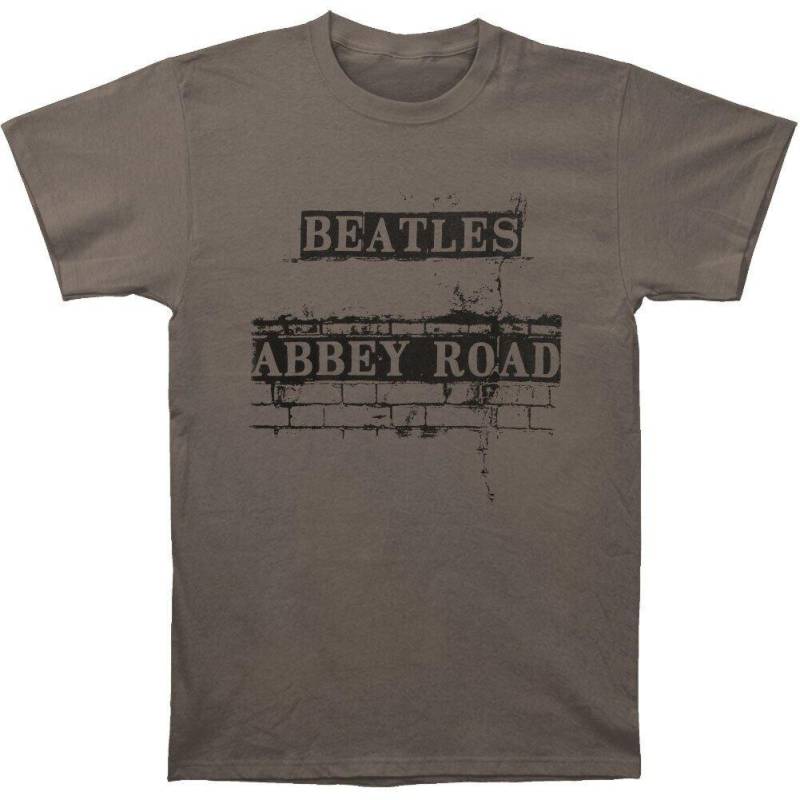 The Beatles - Abbey Road Sign TShirt, für Damen, Grau, Größe XL von The Beatles