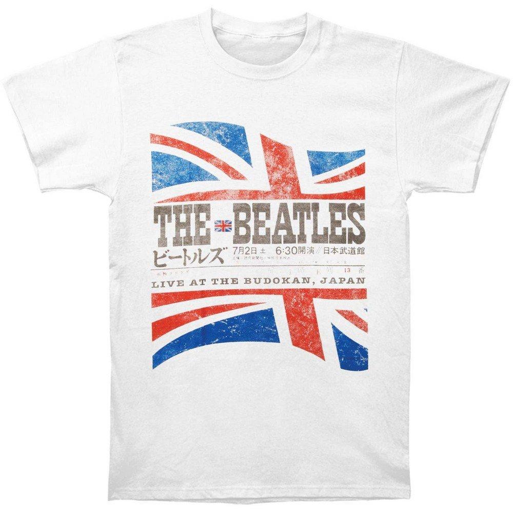 Budokan Set List Tshirt Damen Weiss L von The Beatles