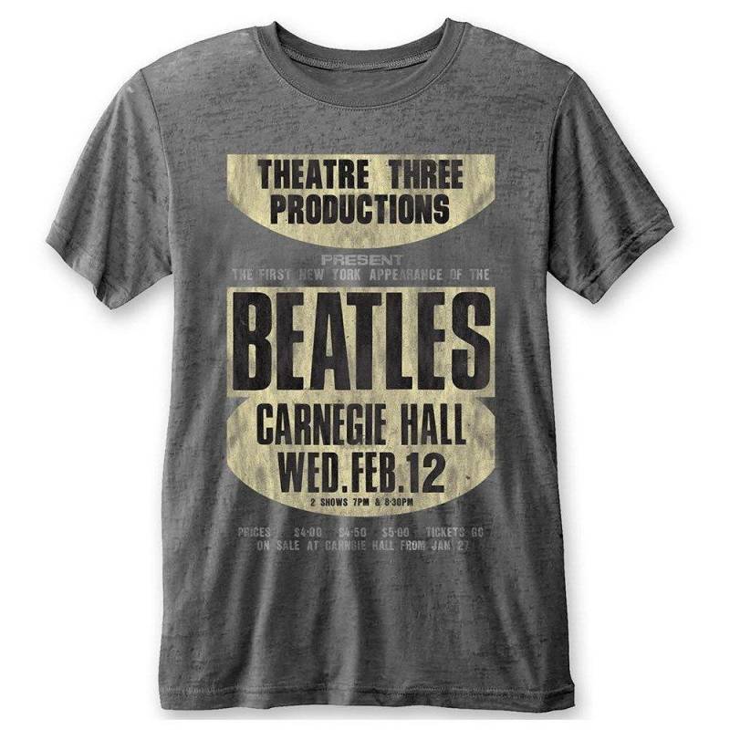 Carnegie Hall Tshirt Damen Grau XL von The Beatles