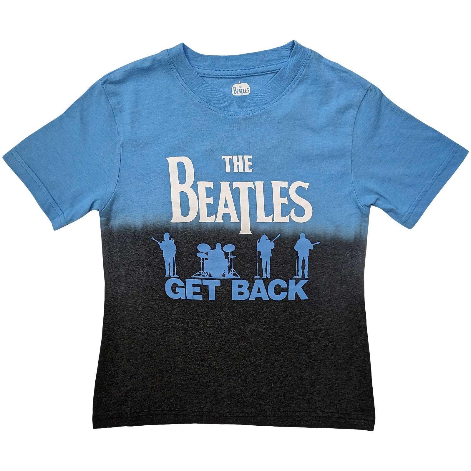 Get Back Tshirt Mädchen Blau 104 von The Beatles