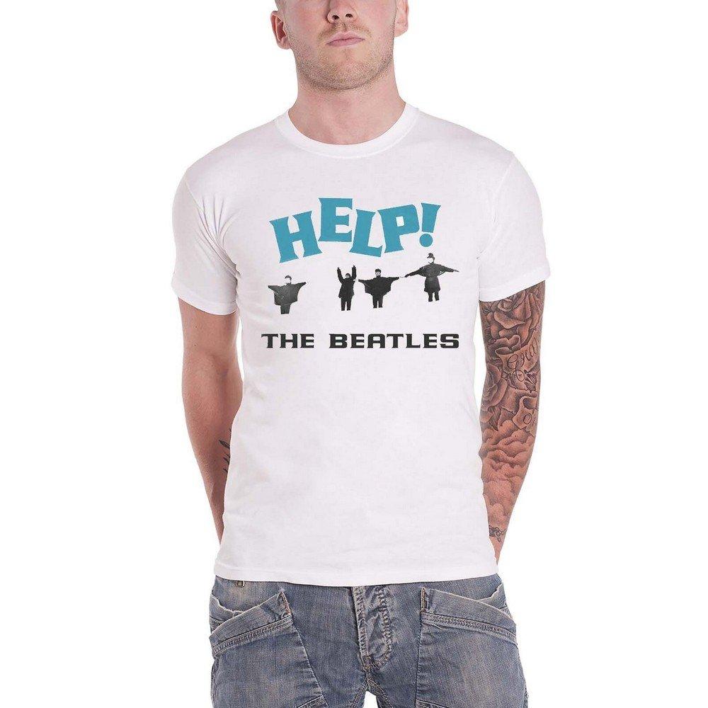 Help! Tshirt Damen Weiss L von The Beatles