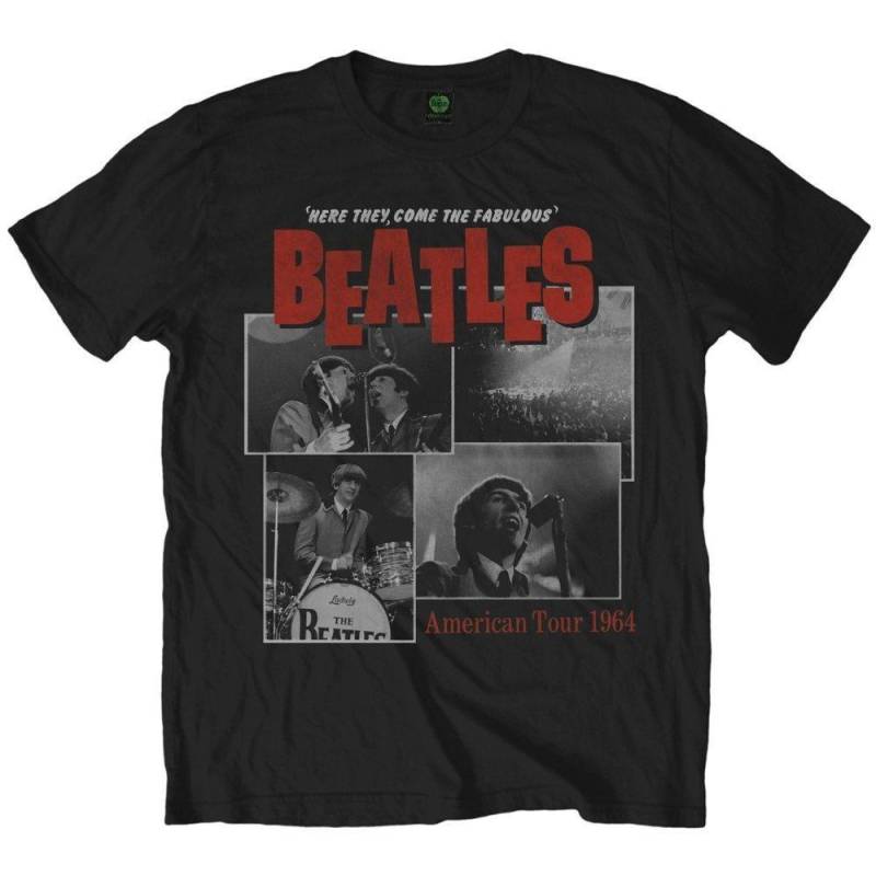 Here They Come Tshirt Damen Schwarz S von The Beatles