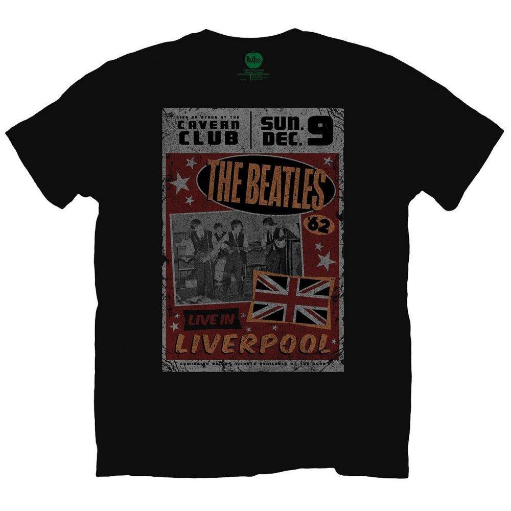 The Beatles - Live In Liverpool TShirt, für Damen, Schwarz, Größe S von The Beatles